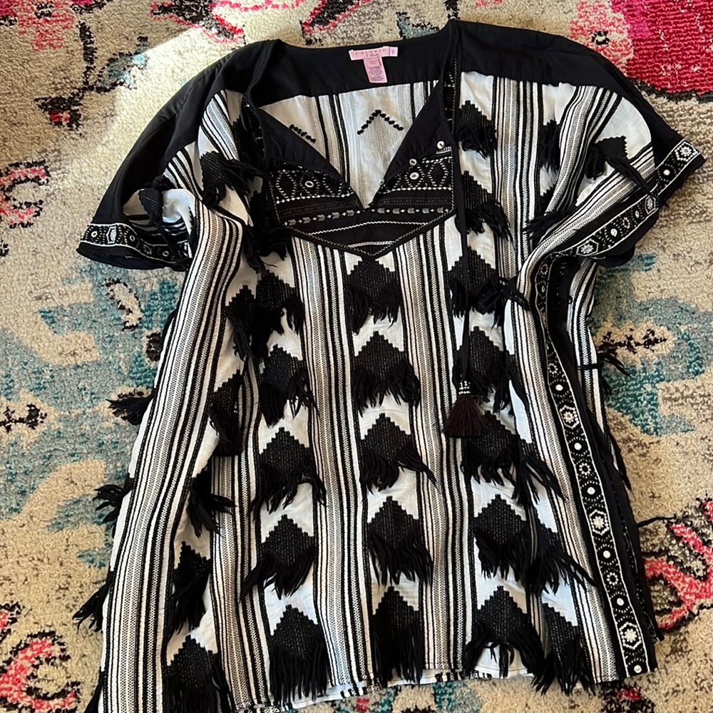 Calypso St. Barth cover-up tunic. Only worn twice!